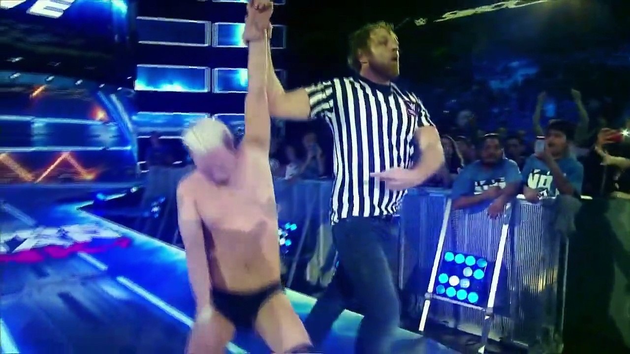 2016-12-04 - WWE - Dean Ambrose vs AJ Styles