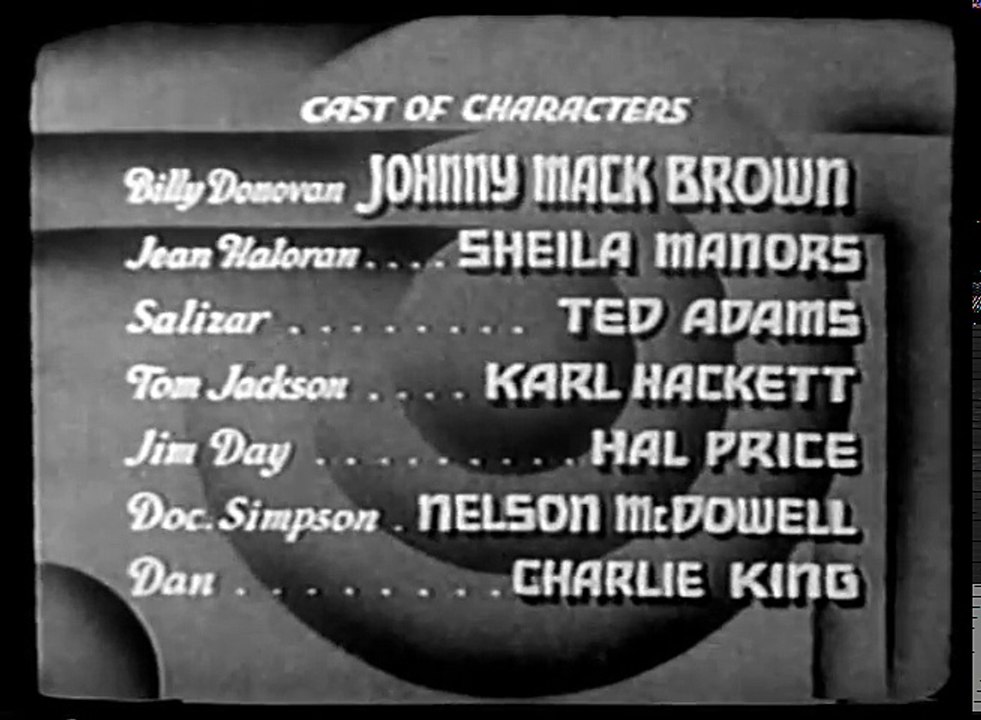 Desert Phantom (1936) JOHNNY MACK BROWN part 1/2