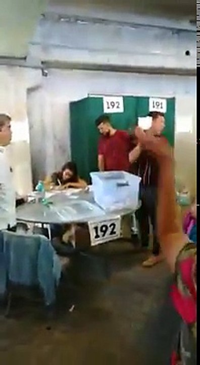 Así fue como el vocal de mesa contaba los votos