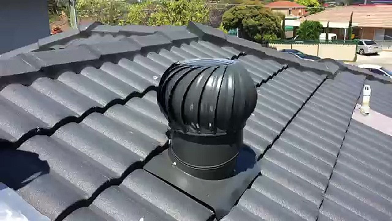 Spin on roof