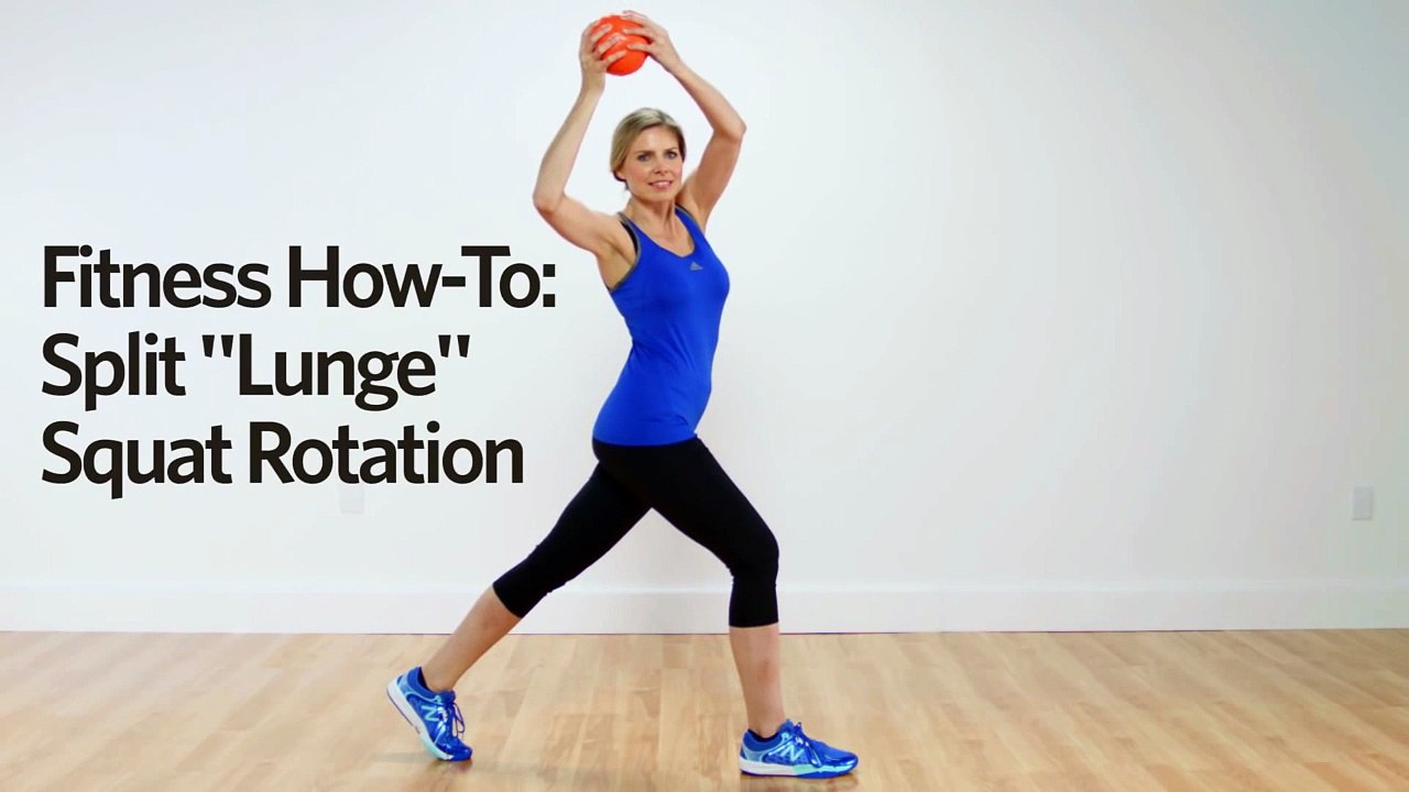 Split Squat Rotation