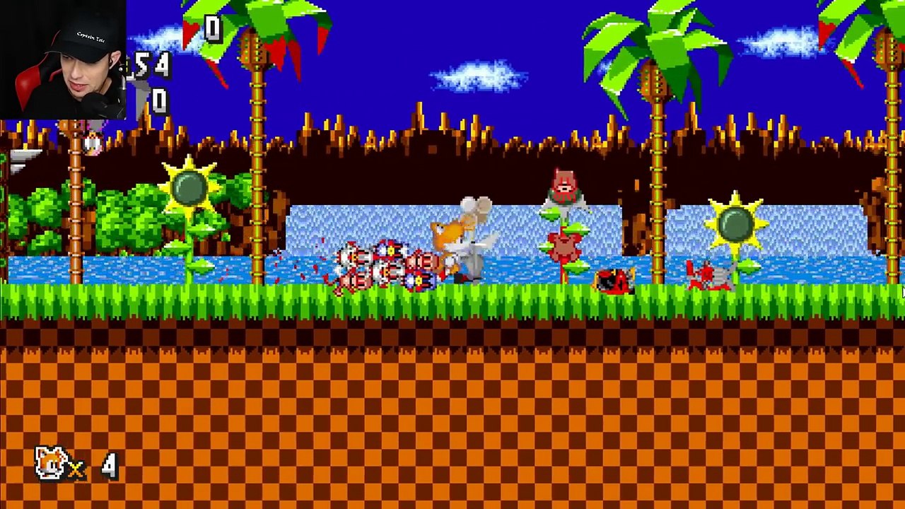 Evil Sonic vs Tails