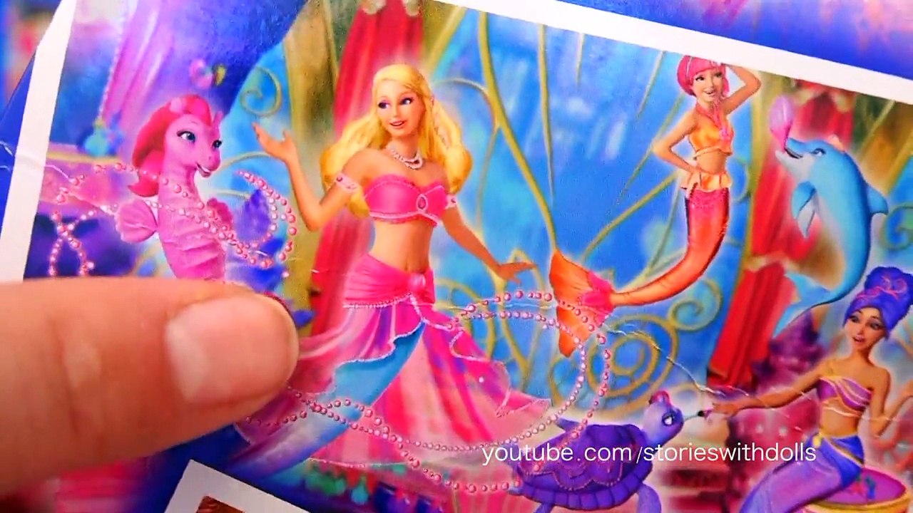 Barbie Toys - Under the Sea Hair Salon from the Barbie Movie The Pearl Princess - Kid-friendly