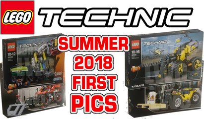 LEGO TECHNIC 2018 Summer Sets Leaked PIcs - First Visuals - video  Dailymotion