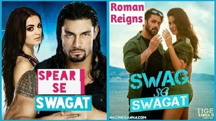 स्वैग से स्वागत wwe फुल फनी हिंदी लेटेस्ट गाना !