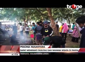 Pantai Binalatung di Tarakan, Primadona Wisatawan Asing