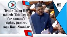 Triple Talaq Bill In Parliament : Debates, Watch Video