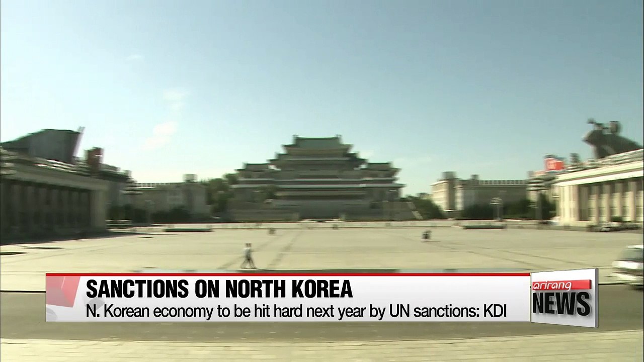 North Korean Economy to be hit hard by tougher sanctions: KDI