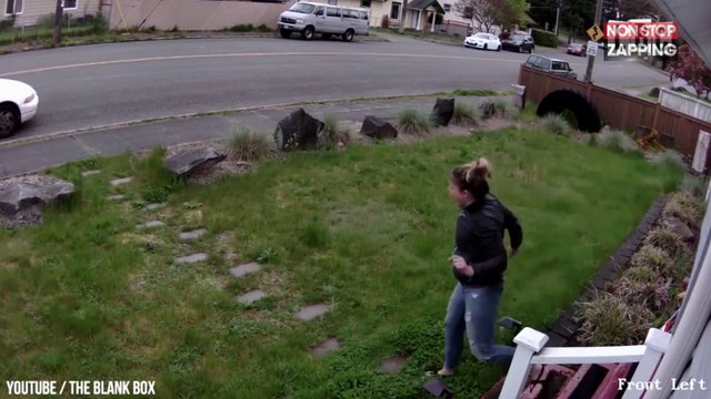 Un colis piégé pour piéger les voleurs (vidéo)