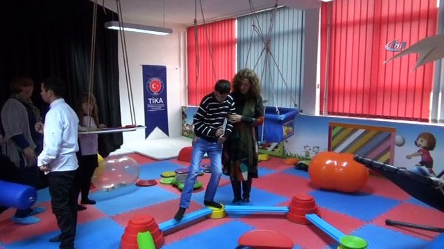 Tika'dan Kosovalı Engellilere Destek- Tika, Kosova’da Engellilere Yönelik 3. Duyu Algı Odası’nı Kurdu