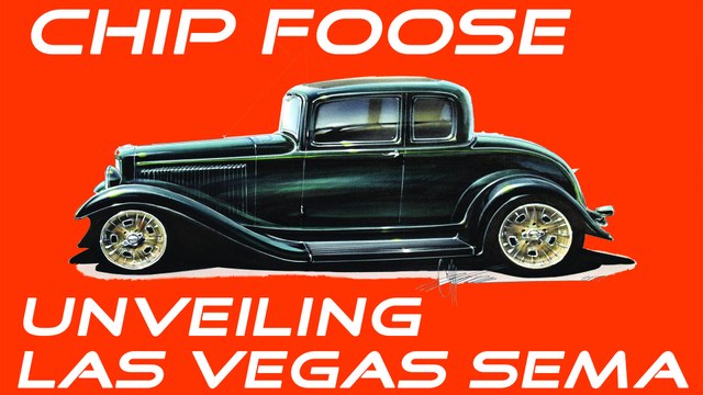 Chip Foose Unveiling Las Vegas SEMA