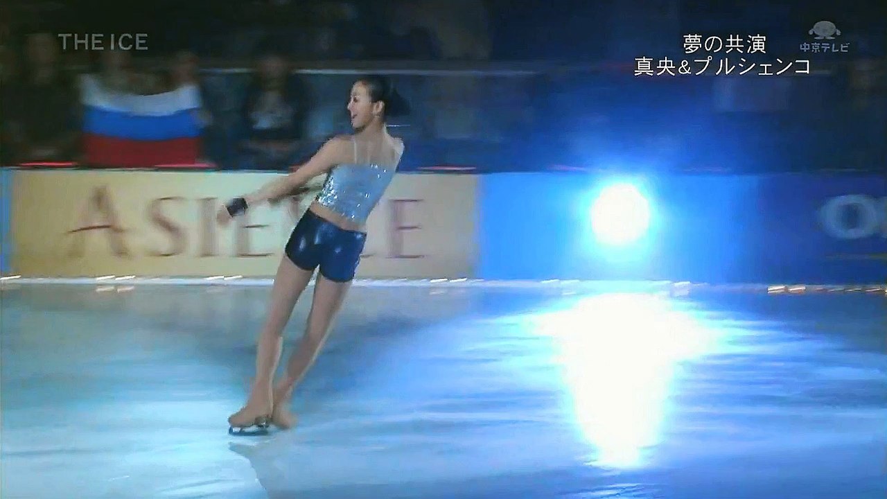 【HQ】Mao ASADA & Evgeni Plushenko THE ICE 2010 「JUMP」