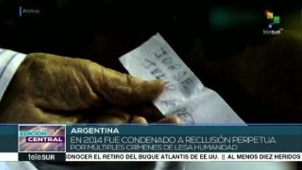 Conceden prisión domiciliaria a represor argentino Etchecolatz