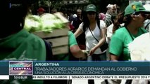 Argentina: pequeños productores donan verduras a jubilados