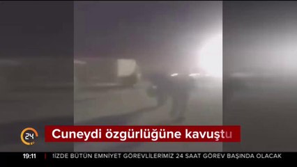 Cuneydi özgürlüğüne kavuştu
