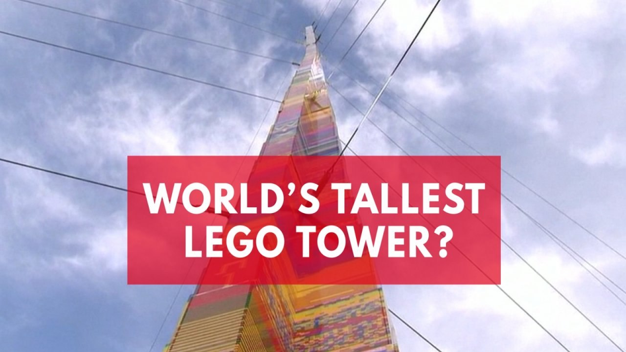 Tel Aviv's Omer Tower may claim title of world's largest Lego tower