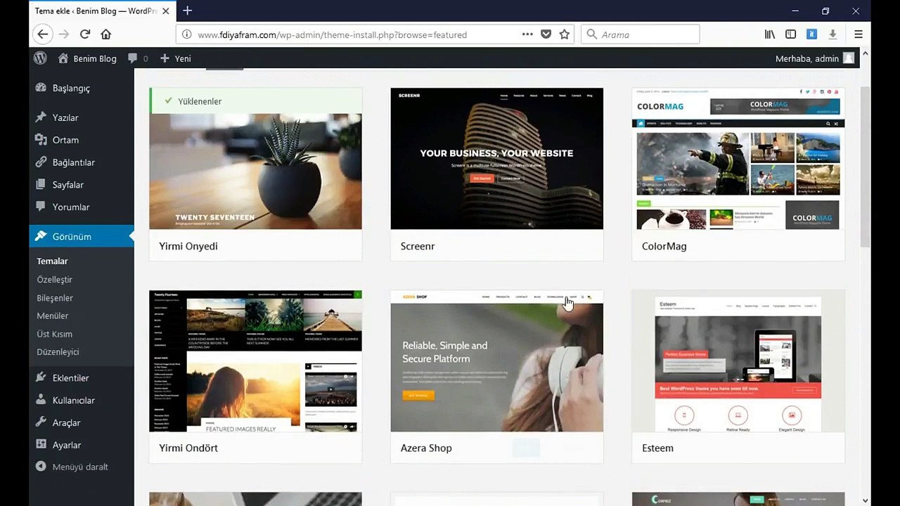 Wordpress Tema Yükleme ve upload max filesize Hatası %100 Çözüm