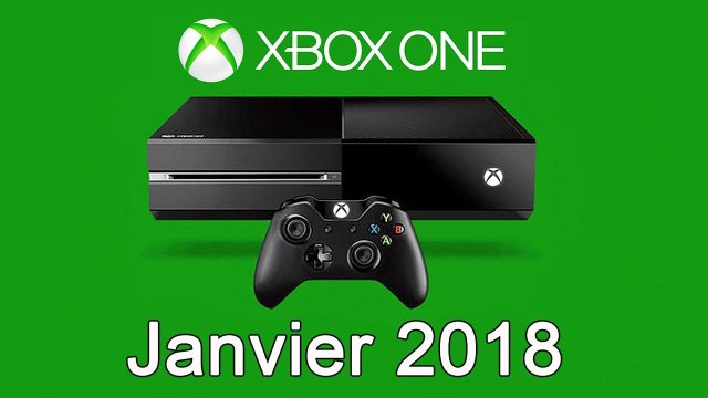 XBOX ONE - Les Jeux Gratuits de Janvier 2018