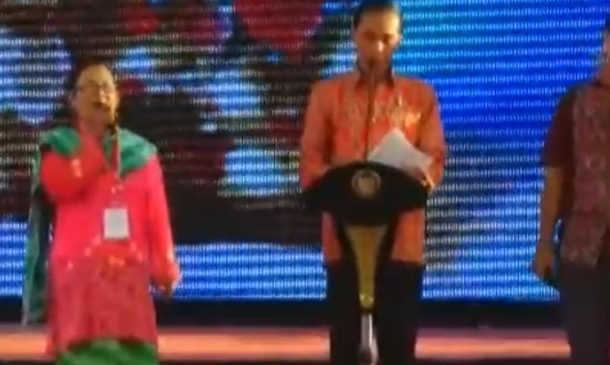 Jokowi Hadiri Natal Nasional di Pontianak