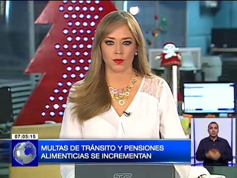 Multas de tránsito y pensiones alimenticias se incrementan