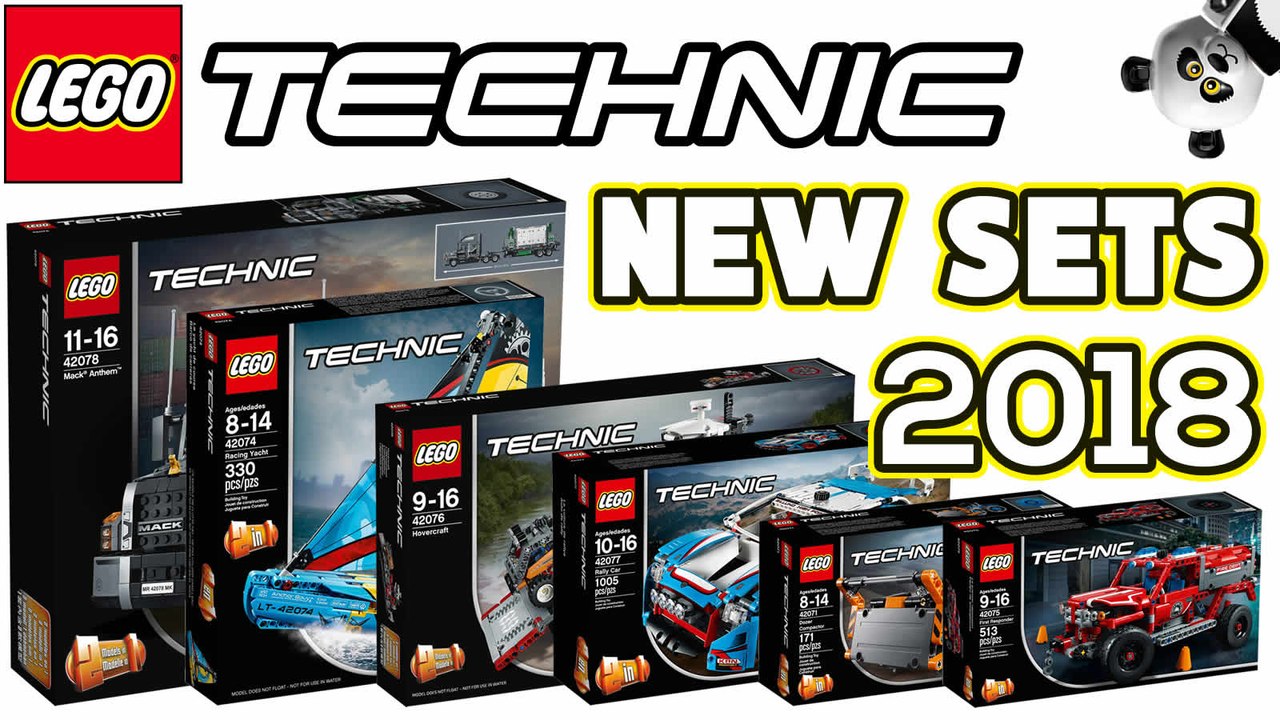LEGO TECHNIC 2018 SETS OFFICIAL PICTURES REVEALED