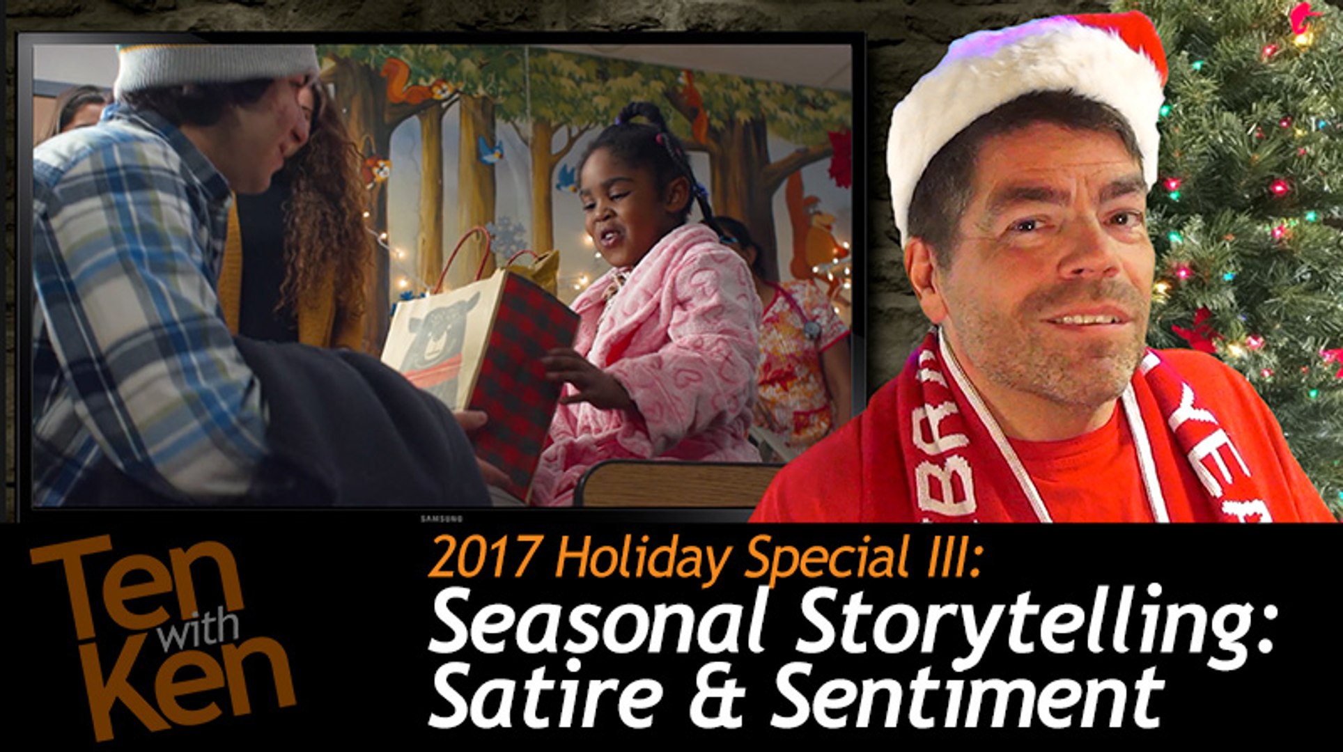 ⁣Seasonal Storytelling: Satire & Sentiment