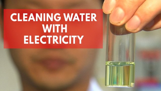 MIT scientists develop technique for cleaning water with electricity