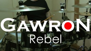 Mateusz Gawron – X. REBEL drum playthrough
