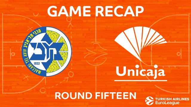 Highlights: Maccabi FOX Tel Aviv - Unicaja Malaga