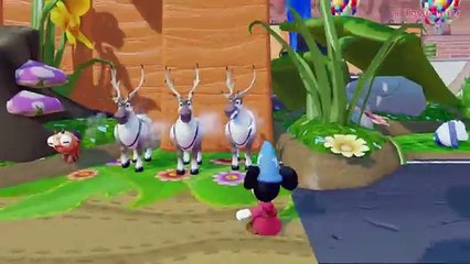 MICKEY MOUSE Playing On Slides and Driving Electric Mayhem Bus Khan + Nursery Rhymes! , Cartoons animated movies 2018