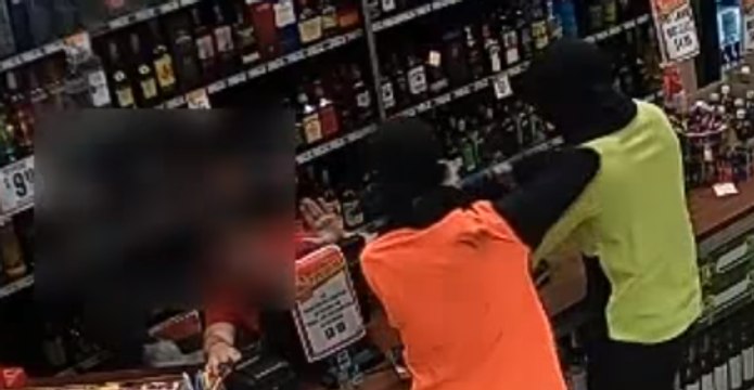 Armed Robbers Point Firearms at Williamstown Shop Employee