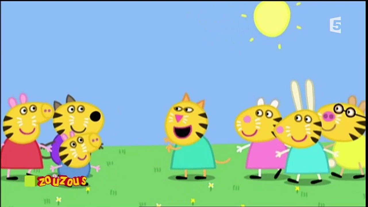 Peppa Pig et ses amis apprennent à imiter le tigre