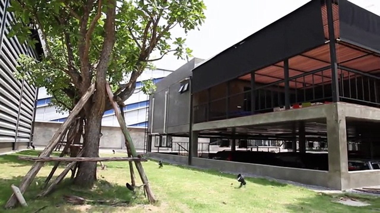 Exterior roller blinds, Installation by Sun Shine Shades(Thailand) Co., Ltd.