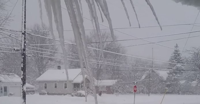 Lake Effect Snow Buries Parts of Northeast Ohio