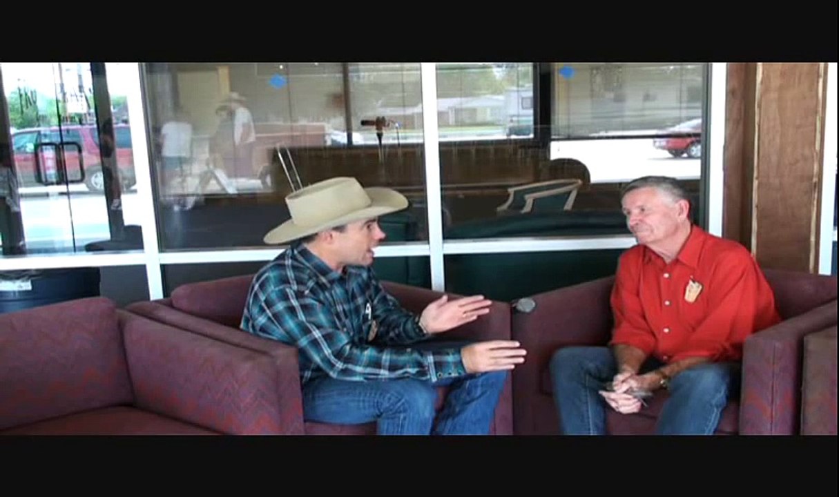 F Troop interview visit with Bugler Dobbs James Hampton