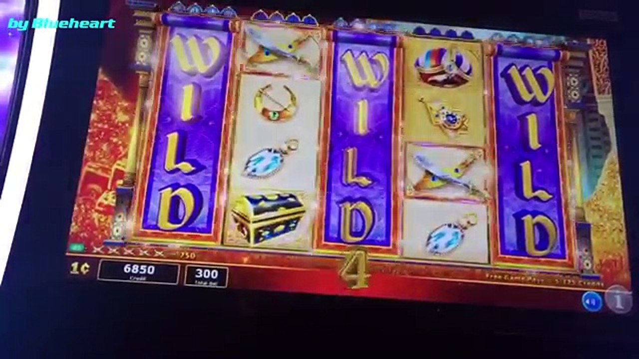 ★ BIGGEST ON YOUTUBE ★ ALADDINS FORTUNES 3D slot machine LIVE PLAY MASSIVE BONUS WIN!