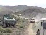Humvee convoy