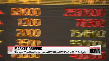 Korean stocks end 2017 up 22%; analysts see another good year