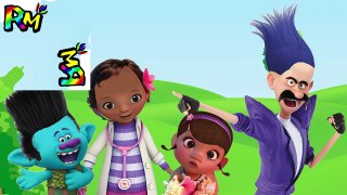 Wrong Hair Despicable Me 3 Moana Trolls Doc McStuffins Fing