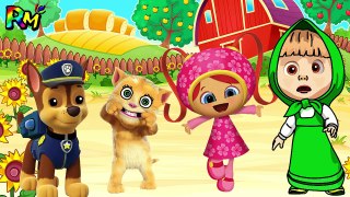 Wrong Eyes Masha Team Umizoomi Paw Patrol Talking Ginger The Alphabet Song Nursery