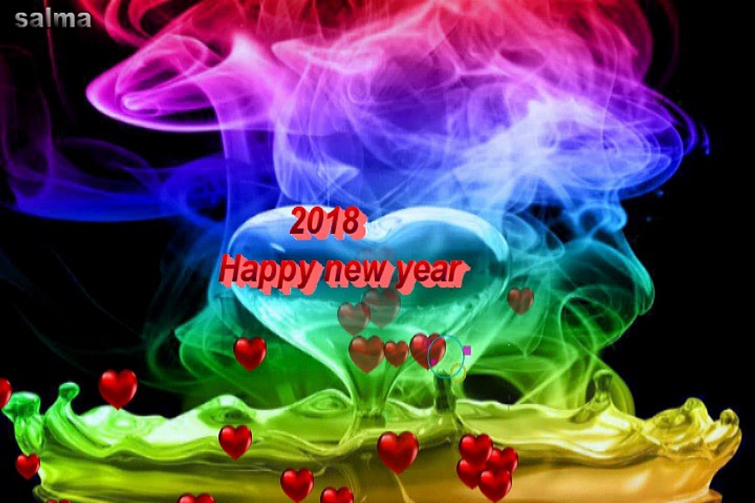 Happy New Year 2018 Animation Wishes ,New Year Whatsapp Video Animation,New Year Greetings Download