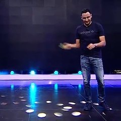 شاهد مهارة  نافاس في مداعبة الطرومبيا