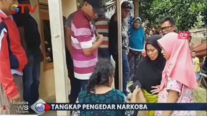 Panik Dirazia Polisi, Pengedar Narkoba Lompat ke Kali