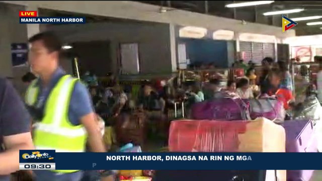 North Harbor, dinagsa na rin ng mga pasaherong uuwi sa kanilang mga probinsya