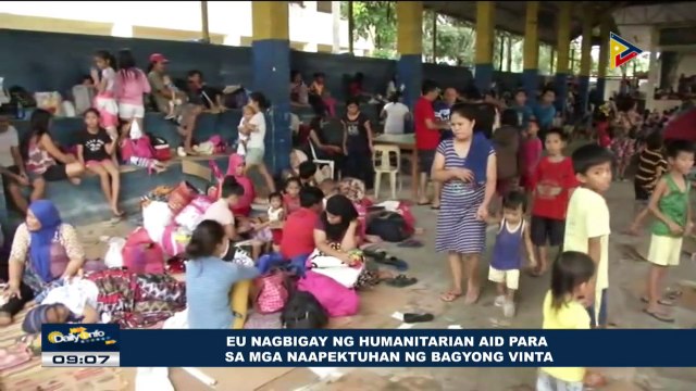 EU, nagbigay ng humanitarian aid para sa mga naapektuhan ng bagyong #VintaPH
