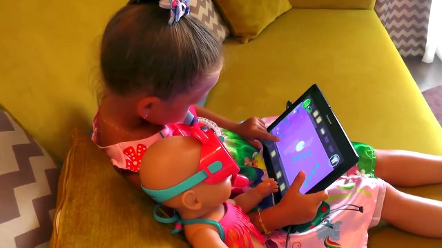 Bad kid Steals Giant Toy in Pool JOHNY JOHNY Yes Papa, nursery rhymes for kids songs Play