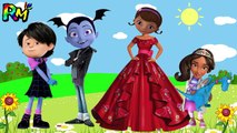 Wrong Heads VAMPIRINA Elena Doc McStuffins Despicable me Antonio The Alphabet Song for