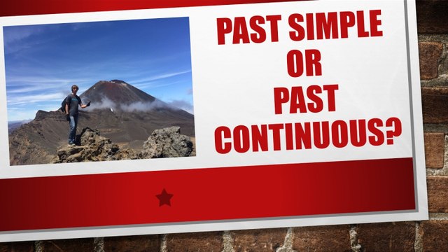 Spoken English Grammar - Past simple or past continuous (with practice exercises and answers)