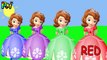 Learn Colors Wrong Lipstick Sofia the first Colors