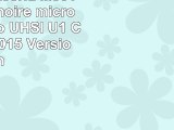 Toshiba Exceria M301 Carte mémoire microSDHC 16 Go UHSI U1 Classe 10  2015 Version
